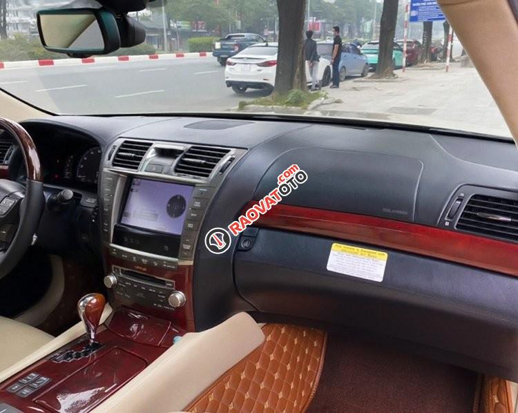 Bán Lexus LS 600hL sản xuất 2011, màu vàng, nhập khẩu nguyên chiếc-0