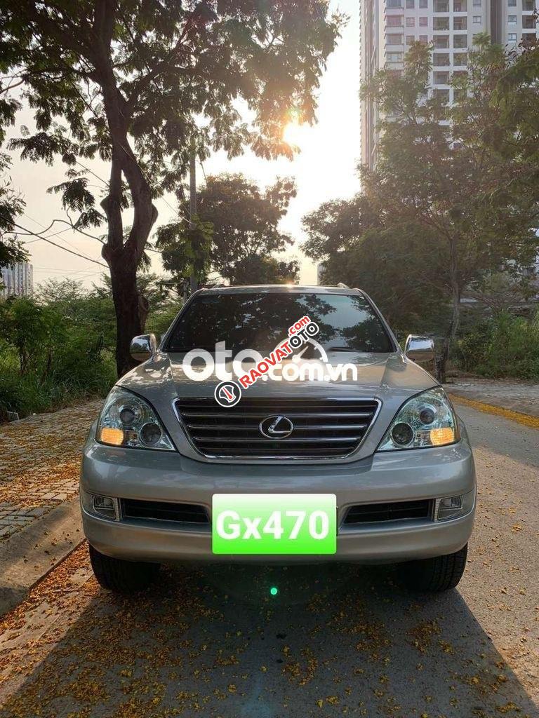 Bán xe Lexus GX 470 năm sản xuất 2003, màu bạc, nhập khẩu số tự động giá cạnh tranh-0