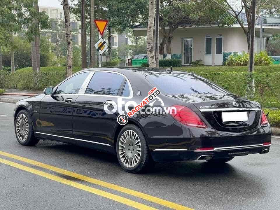 Bán Mercedes S600 Maybach sản xuất 2015, màu đen, nhập khẩu nguyên chiếc-3