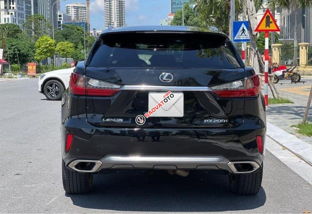 Cần bán gấp Lexus RX 200 T năm sản xuất 2017, màu đen, xe nhập-0