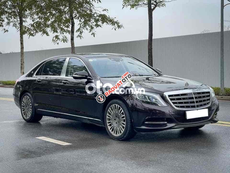 Bán Mercedes S600 Maybach sản xuất 2015, màu đen, nhập khẩu nguyên chiếc-0