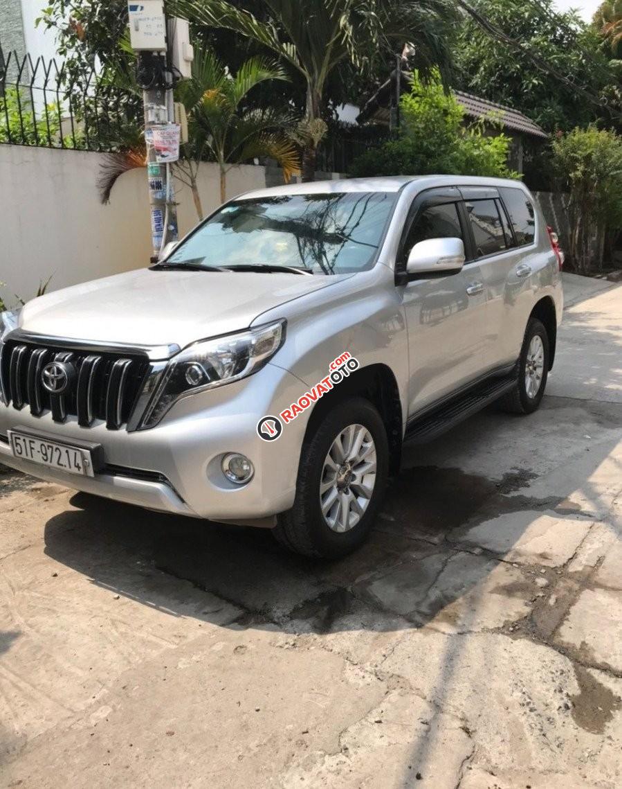 Bán Toyota Land Cruiser Prado TX L sản xuất 2016, màu bạc, nhập khẩu còn mới-6