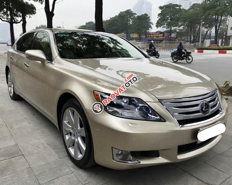 Bán Lexus LS 600hL sản xuất 2011, màu vàng, nhập khẩu nguyên chiếc-8