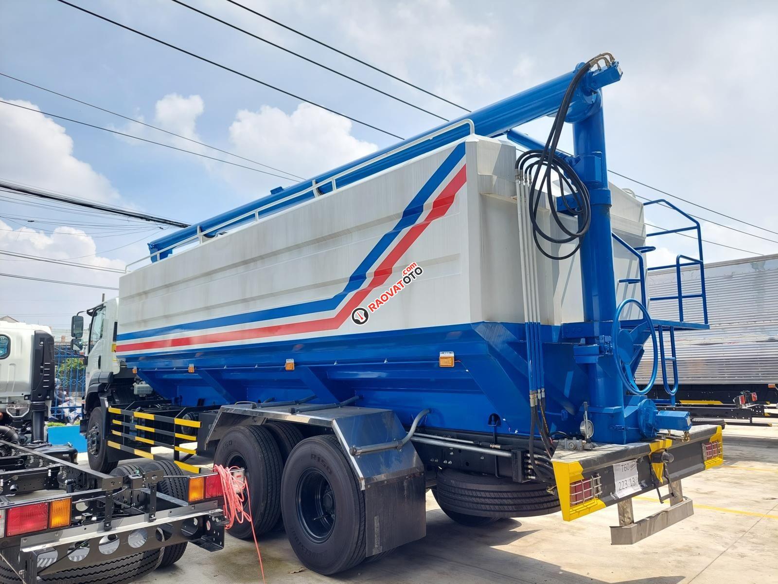 15 tấn chuyên dùng chở thức ăn chăn nuôi, giao xe nhanh, hỗ trợ trả góp-9