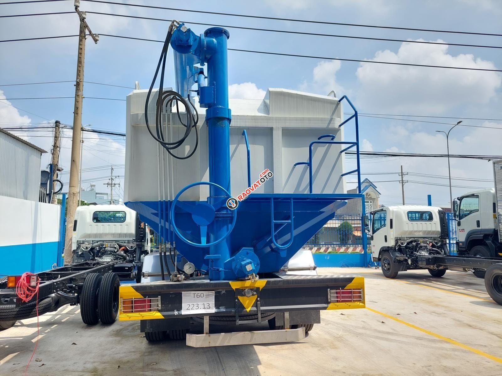 15 tấn chuyên dùng chở thức ăn chăn nuôi, giao xe nhanh, hỗ trợ trả góp-8