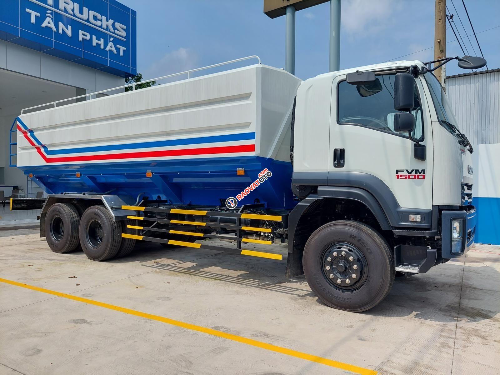 15 tấn chuyên dùng chở thức ăn chăn nuôi, giao xe nhanh, hỗ trợ trả góp-11