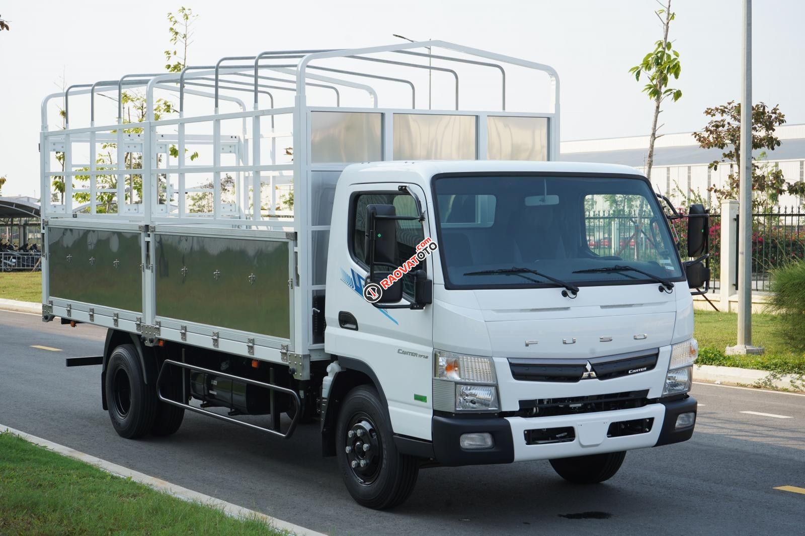 Bán xe tải 3.5 tấn Mitsubishi Canter 7.5 thùng dài 5.3 mét Nhật Bản trả góp 20%-14
