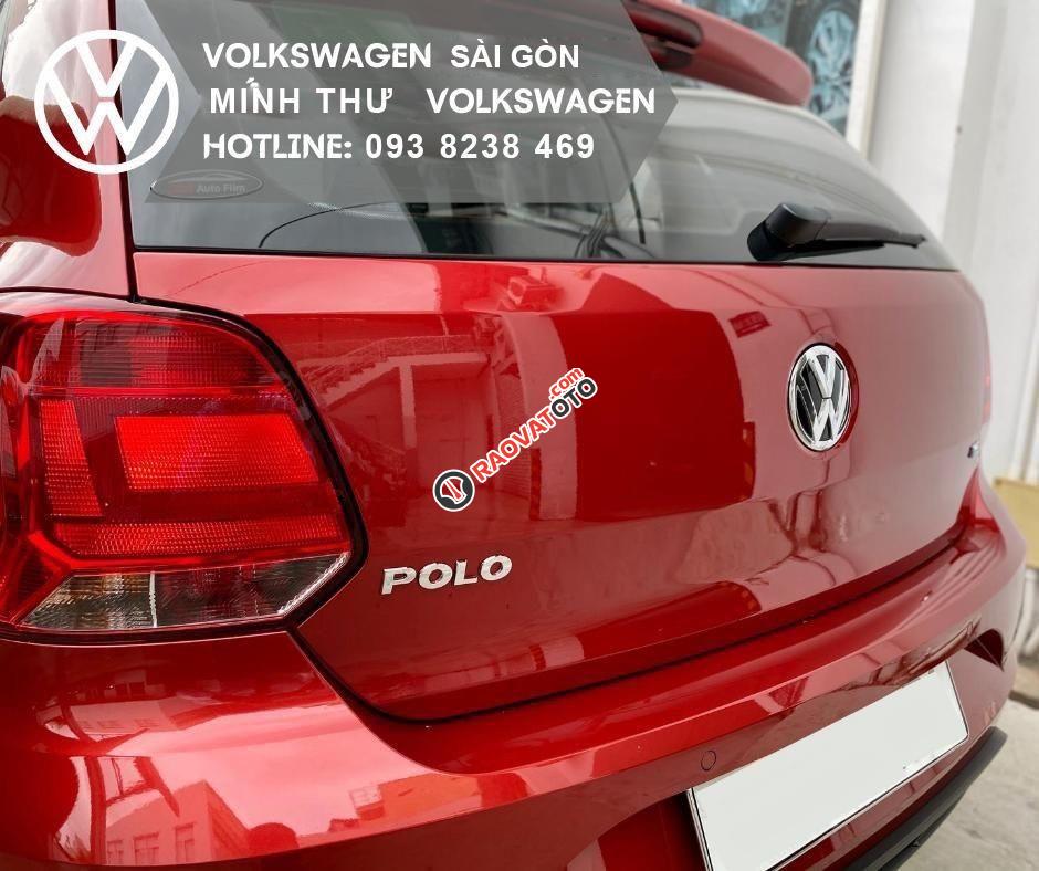 Màu đỏ sunset xe nhỏ gọn đô thị - Khuyến mãi Polo tháng 6/2023 100% trước bạ + 5 năm bảo dưỡng LH Ms Minh Thư-4