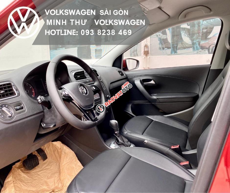 Màu đỏ sunset xe nhỏ gọn đô thị - Khuyến mãi Polo tháng 6/2023 100% trước bạ + 5 năm bảo dưỡng LH Ms Minh Thư-14