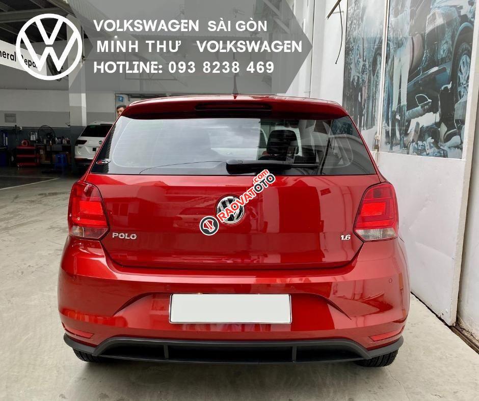 Màu đỏ sunset xe nhỏ gọn đô thị - Khuyến mãi Polo tháng 6/2023 100% trước bạ + 5 năm bảo dưỡng LH Ms Minh Thư-13