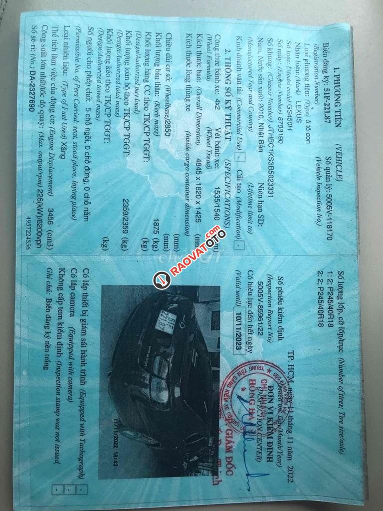 Xe gs 450h bản hiếm nhập mỹ dk 2015-4