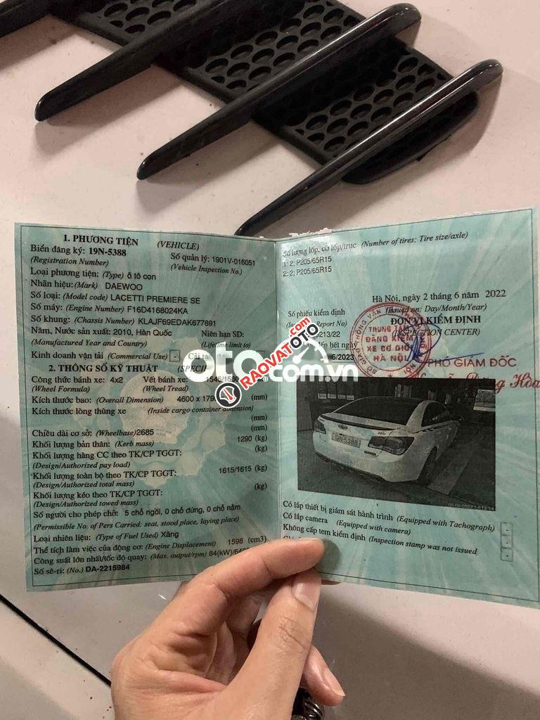 Mình đổi xe nên cần bán Lacetti nhập 2010-7