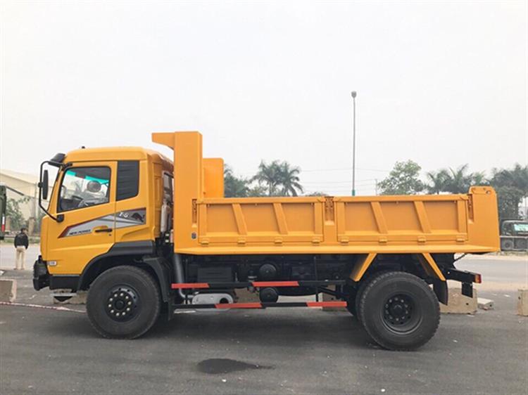 Xe Tải Ben Trường Giang 8 Tấn Cầu Dầu Máy Cơ-1