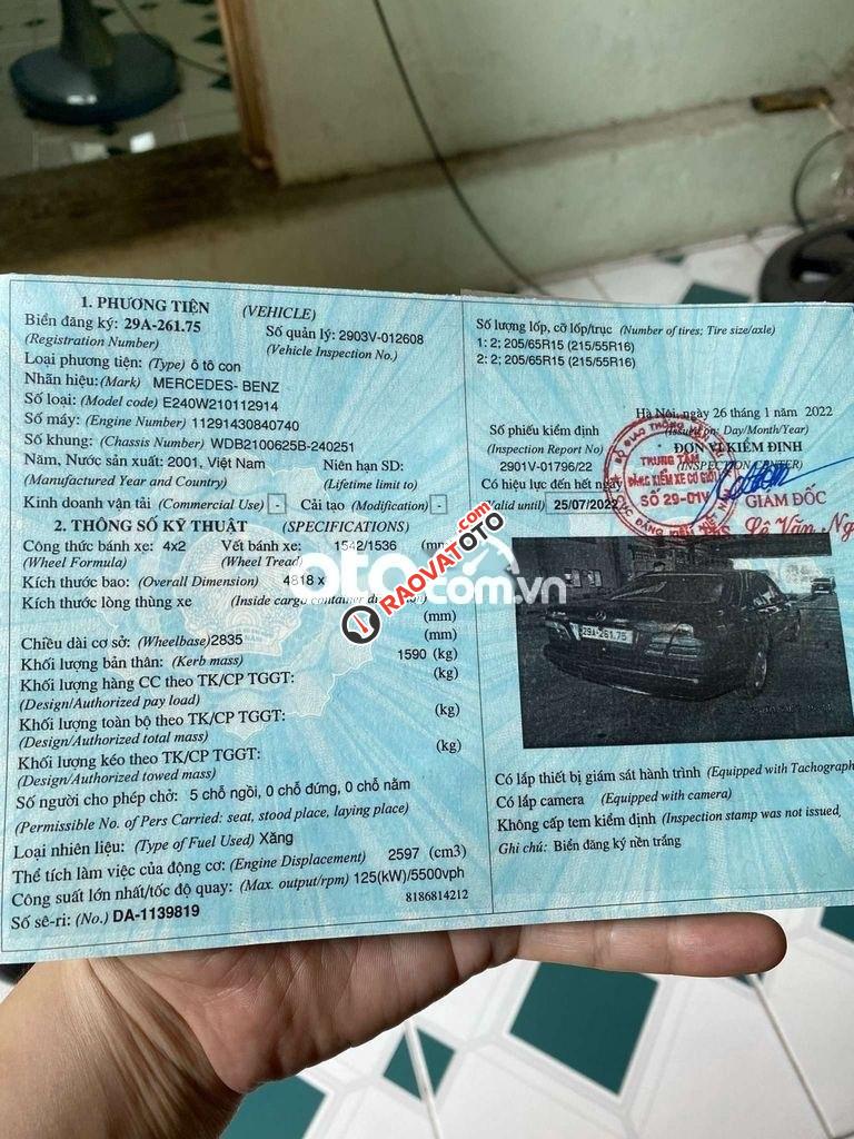 Cần ra đi em Mec E230 đời 2001-6