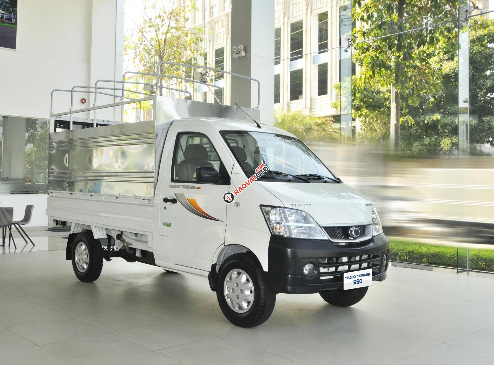 XE TẢI THACO TOWNER990 TẢI TRỌNG 900KG ĐỘNG CƠ SUZUKI TIẾT KIỆM NHIÊN LIỆU-1