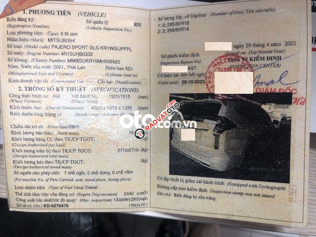 Mitsubishi Pajero Sport 2.4D.AT 4x2 trắng sx 2021-7