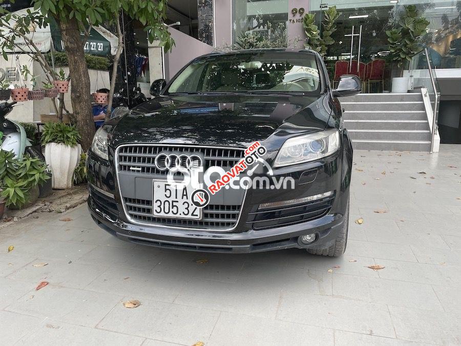 Audi Q7 2007 màu đen, Xe gia đình sử dụng.-1