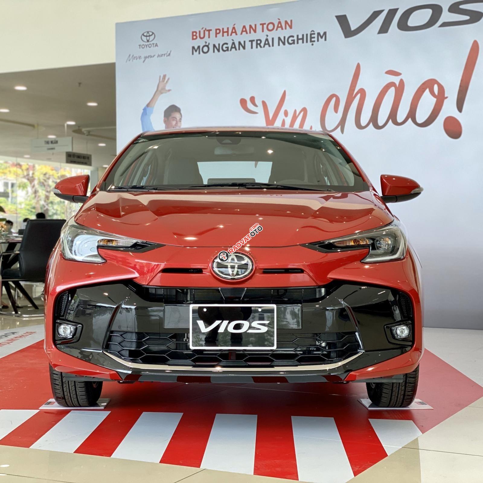 Toyota Bắc Ninh bán Toyota Vios 1.5 G CVT 2023 Màu Đỏ giá tốt-0