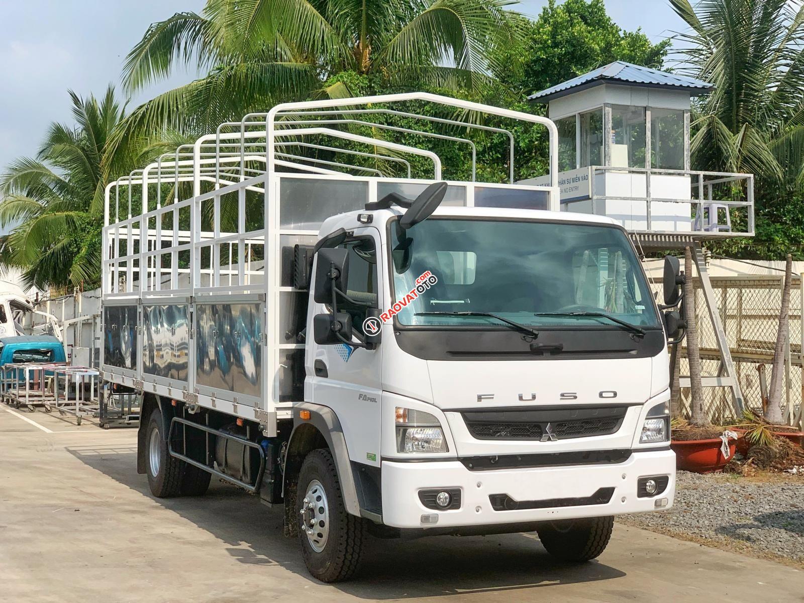 Bán xe tải 6.5 tấn thùng 6.1 mét Mitsubishi Fuso FA140L Nhật Bản trả góp hỗ trợ 70%-7