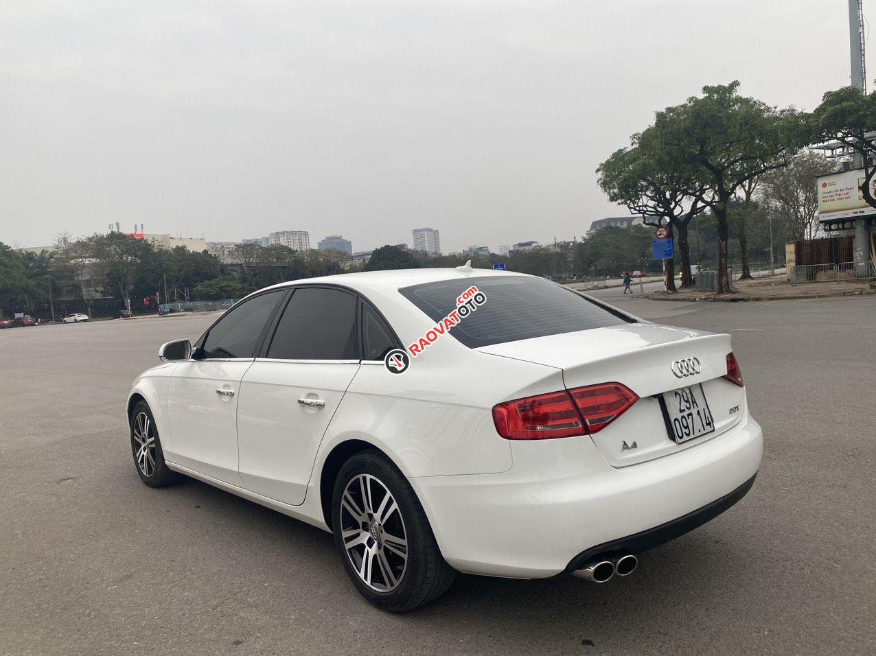 Bán Xe Audi A4 Màu Trắng 2009, Biển Hà Nội, Xe Mới Đẹp  Giá 395 Triệu-6