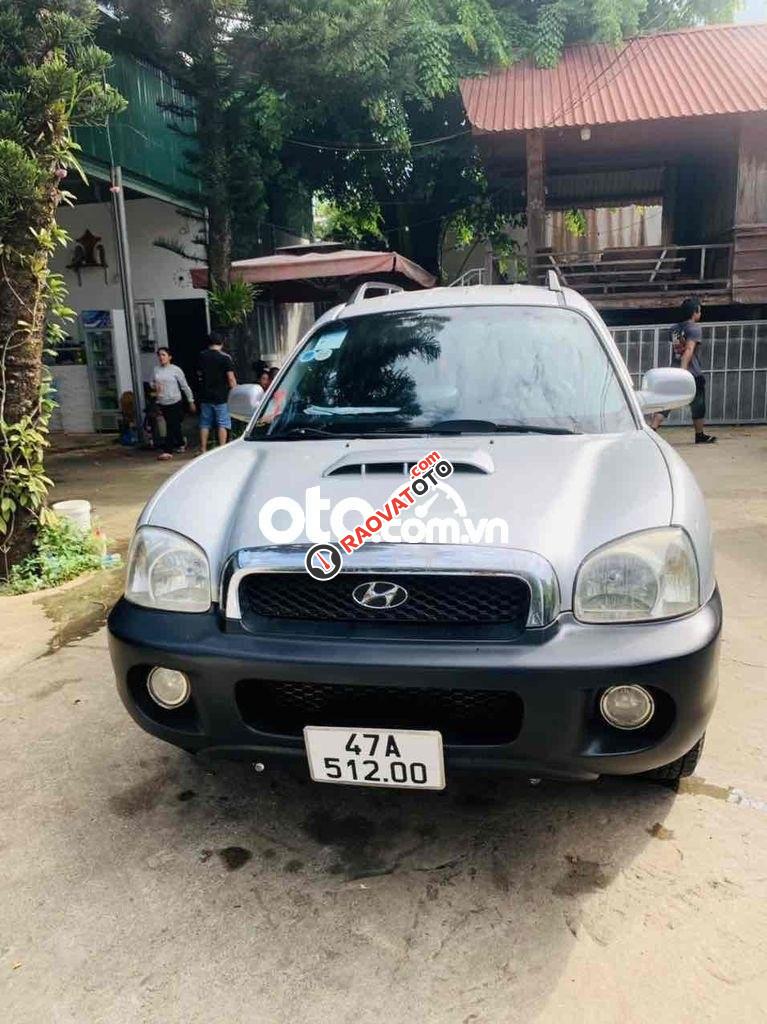 Huynhdai Santafe sx 2002 Gold máy dầu số sàn-0