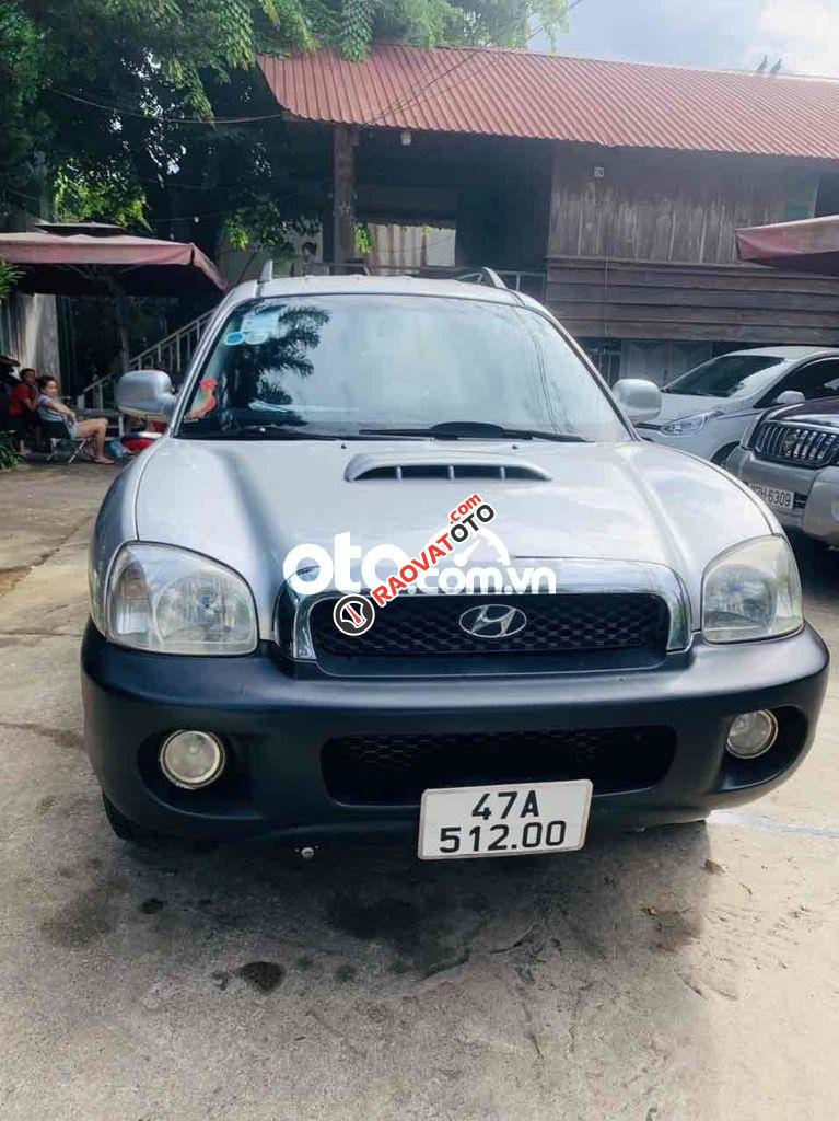 Huynhdai Santafe sx 2002 Gold máy dầu số sàn-1