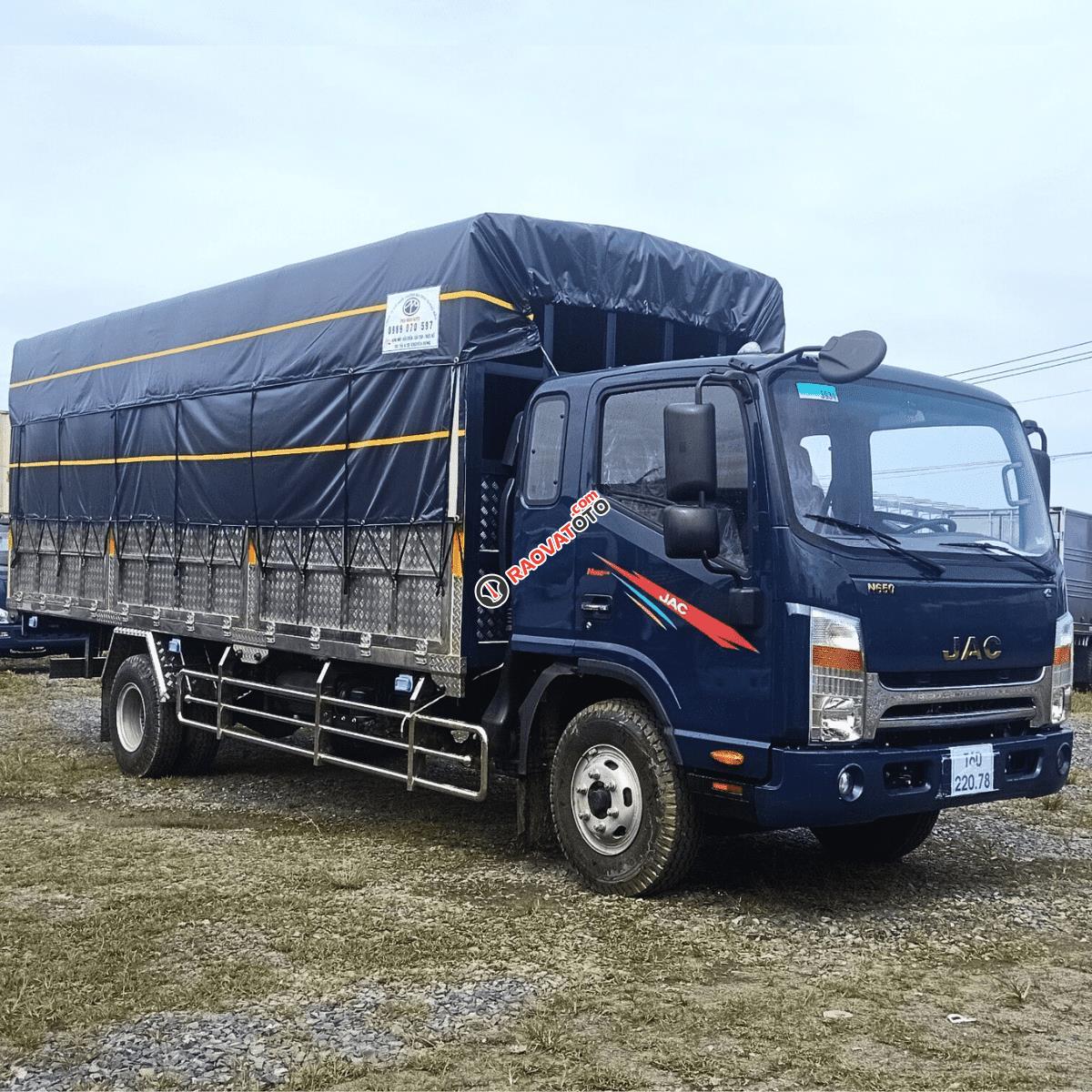 Xe tải JAC N650 PLUS 2023 thùng bửng nhôm-5