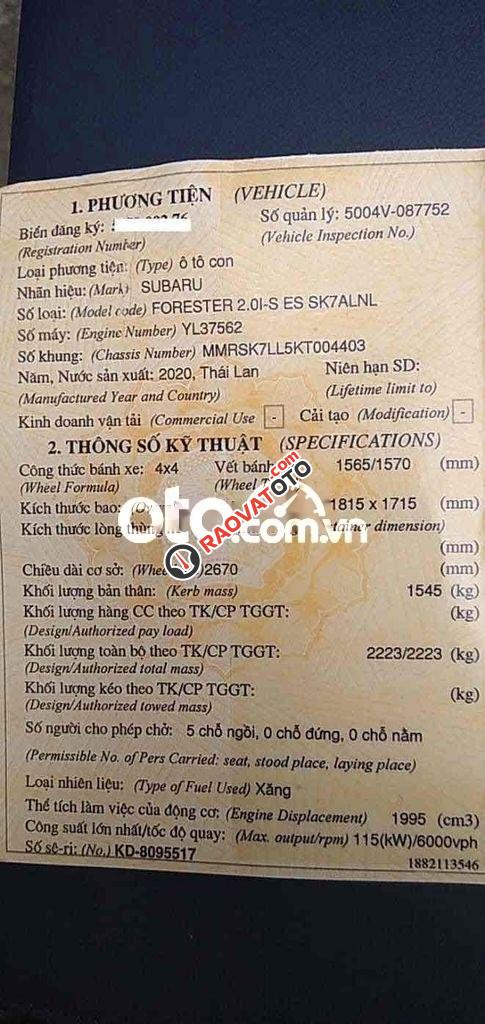 Bán xe ô tô Subaru 2021 trắng giá rẻ-3