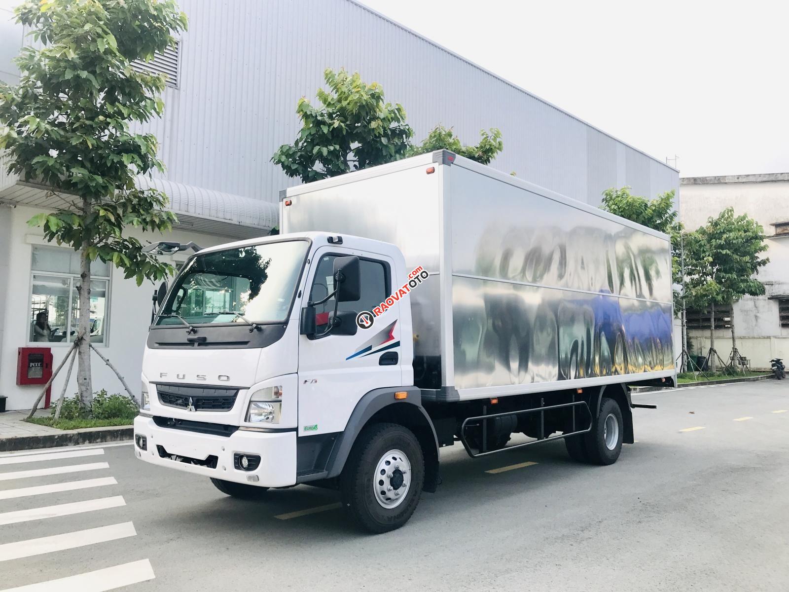 Xe Tải Nhật Bản Mitsubishi Fuso FA140 - Thùng Kín 5.25m - Tải 6.35 Tấn - Đời 2023-7