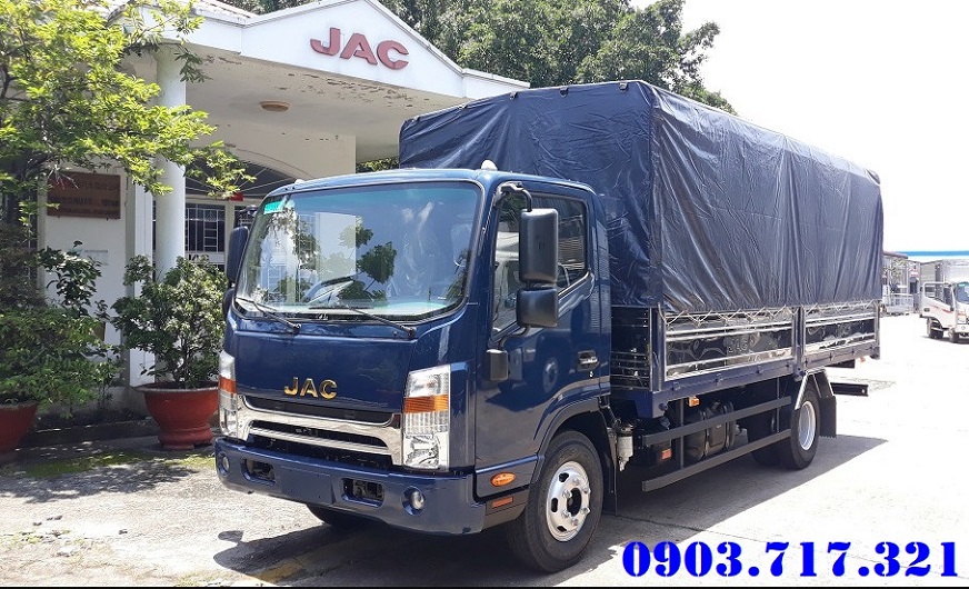 Bán xe tải Jac N500 5 tấn thùng bạt dài 5m2 động cơ Đức bảo hành 5 năm-3