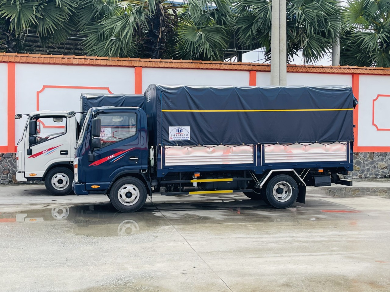 Bán ô tô JAC N350 Plus 2023 tải trọng 6T6 thùng dài 6M2-6