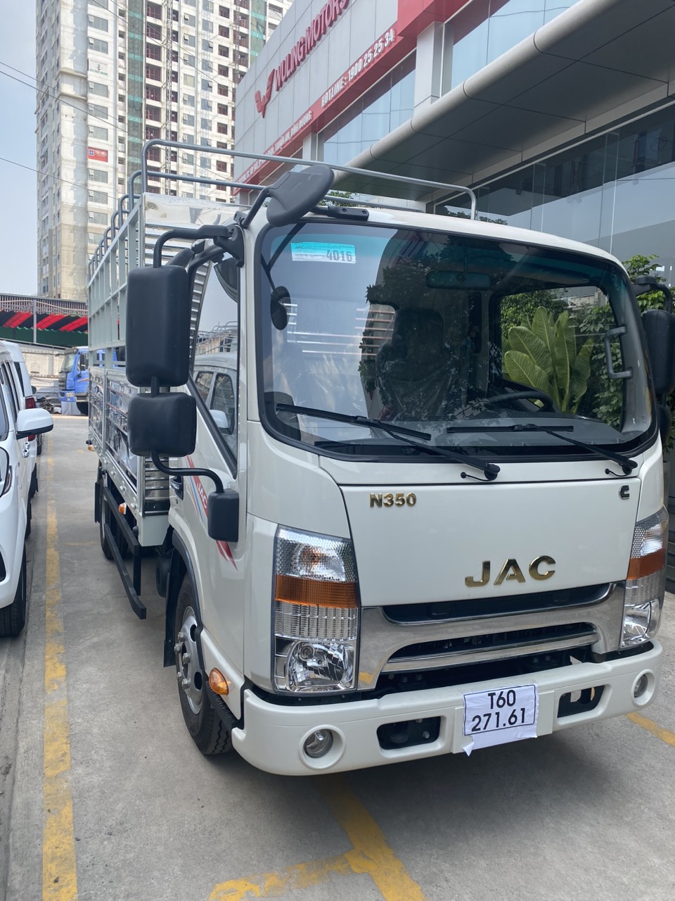 Bán ô tô JAC N350 Plus 2023 tải trọng 6T6 thùng dài 6M2-16