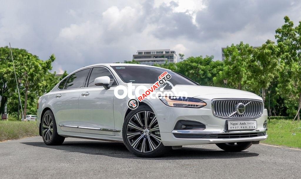 𝗩𝗼𝗹𝘃𝗼 𝗦𝟵𝟬 𝗟𝗪𝗕 𝗕𝟲 Model 2023 - Trắng/Nâu- 15.000 km-6