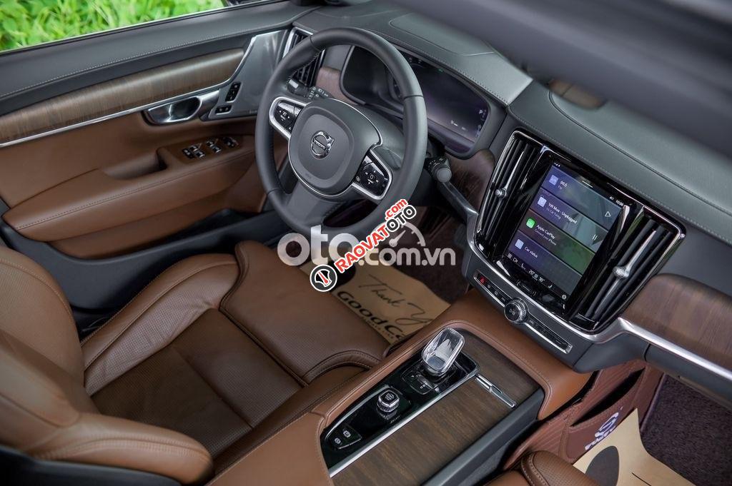 𝗩𝗼𝗹𝘃𝗼 𝗦𝟵𝟬 𝗟𝗪𝗕 𝗕𝟲 Model 2023 - Trắng/Nâu- 15.000 km-10