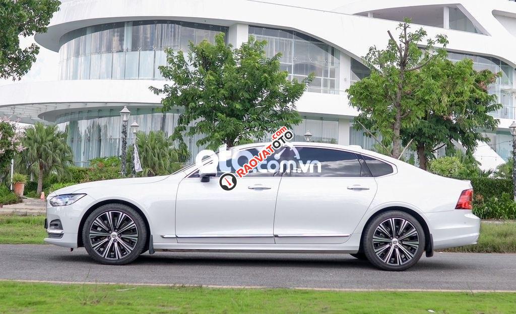 𝗩𝗼𝗹𝘃𝗼 𝗦𝟵𝟬 𝗟𝗪𝗕 𝗕𝟲 Model 2023 - Trắng/Nâu- 15.000 km-2