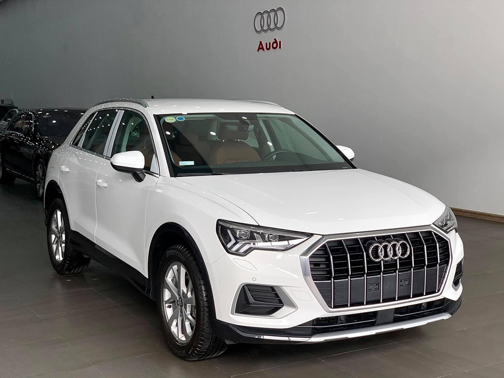 Bán xe Audi Q3 2023 màu Trắng nhập khẩu chính hãng mới 100%, tặng 2 năm bảo hiểm thân vỏ-0