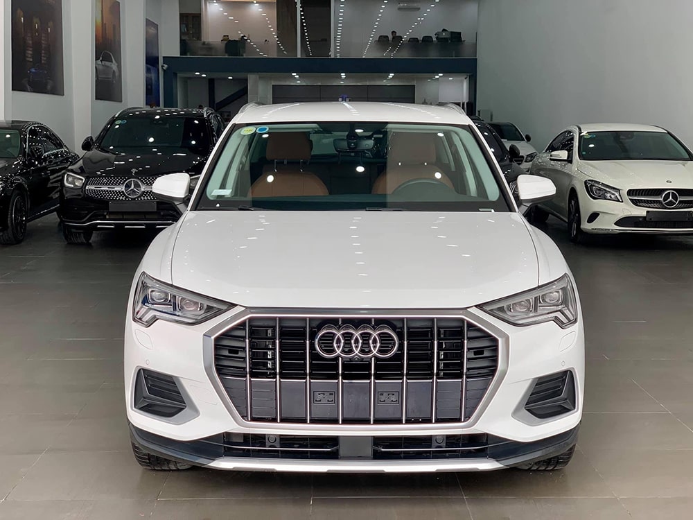 Bán xe Audi Q3 2023 màu Trắng nhập khẩu chính hãng mới 100%, tặng 2 năm bảo hiểm thân vỏ-2