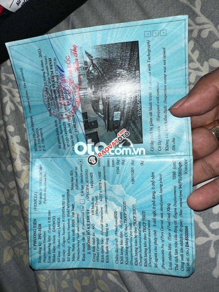 lanos mới đăng kiểm/ lợi xăng, tập lái ngon lành-7
