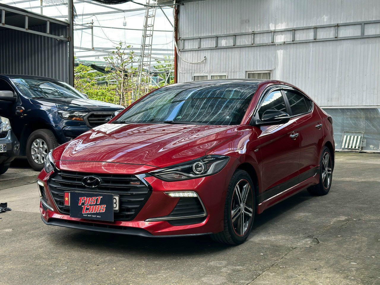 Quá CỌP  Hyundai Elantra Sport 2019 màu đỏ cực đẹp-1