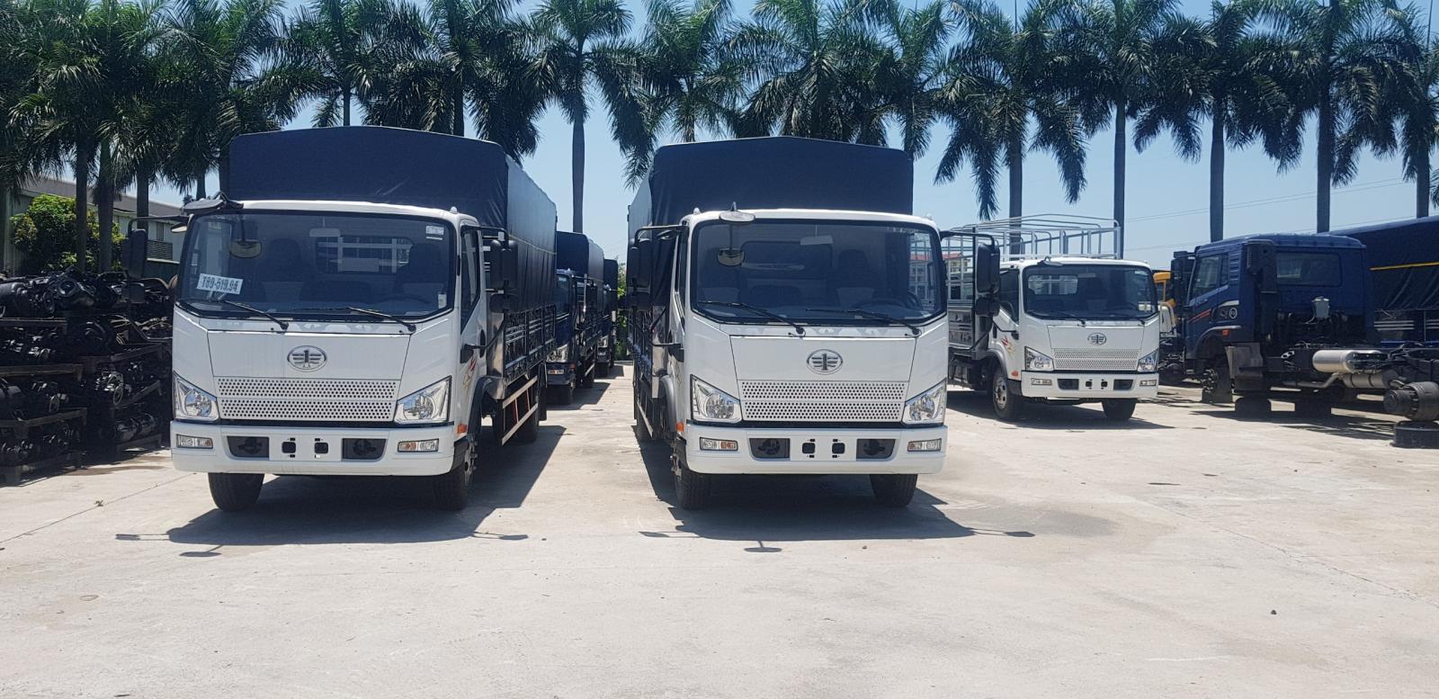 Xe tải Faw Tiger V 8 tấn mui bạt thùng dài 6m2-1