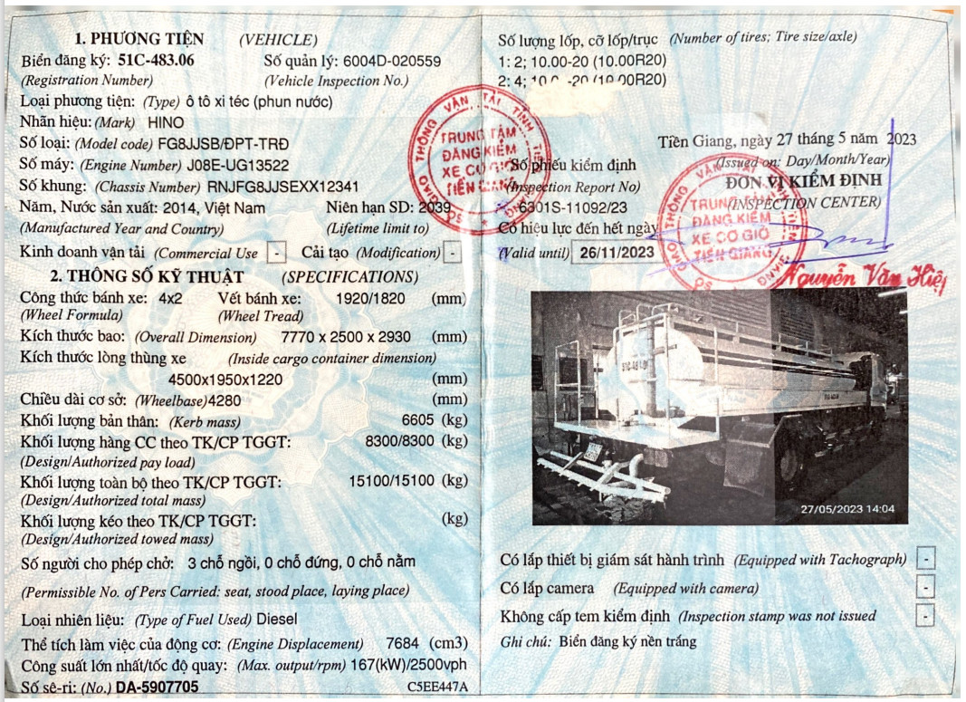 Chính Chủ Cần Bán xe HINO đời 2014-4