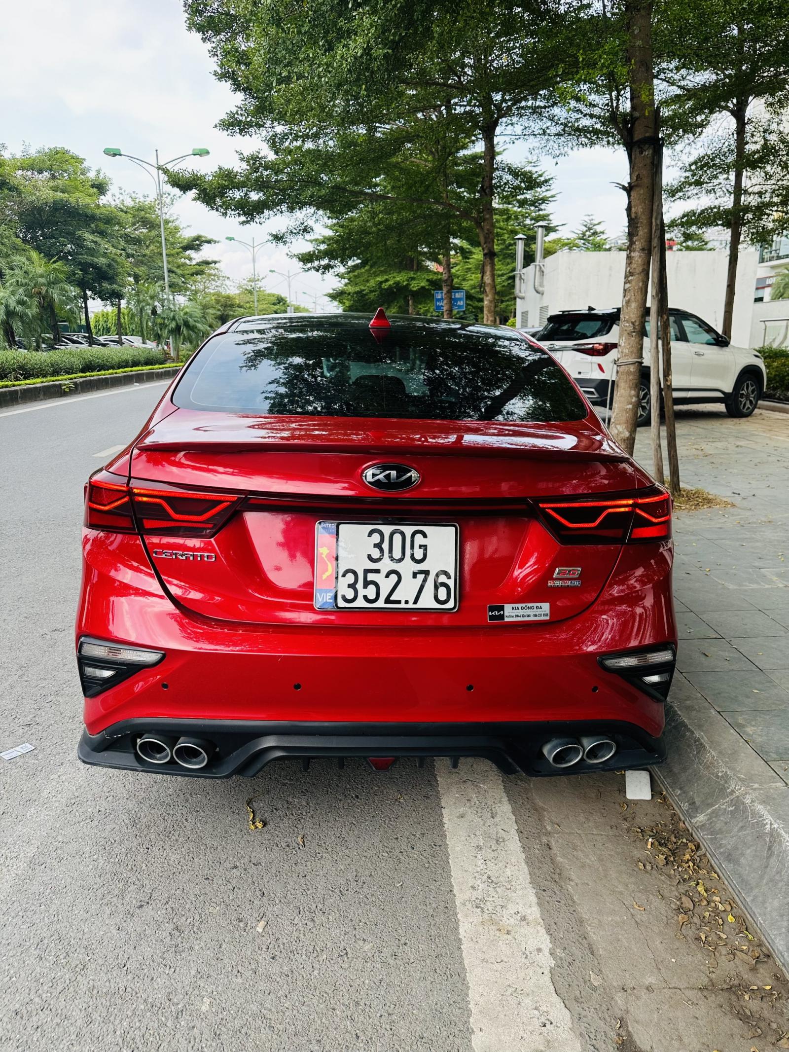 Chính chủ lên đời cần bán xe. - Kia Cerato 2.0 Vin2018, form 2019, màu đỏ, biển Hà Nội. -5