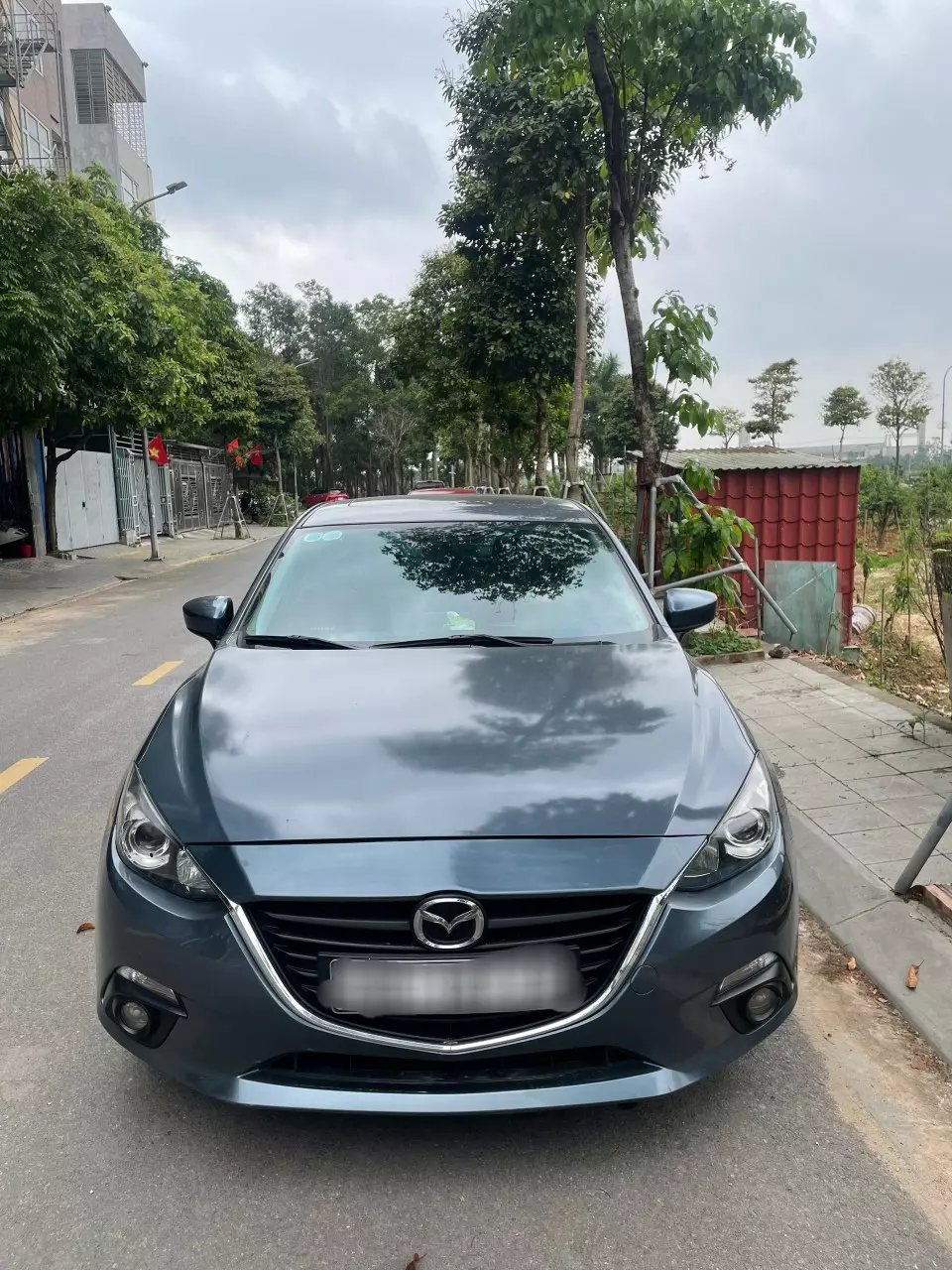 BÁN XE MAZDA 3 SX : 2016, màu xanh -0