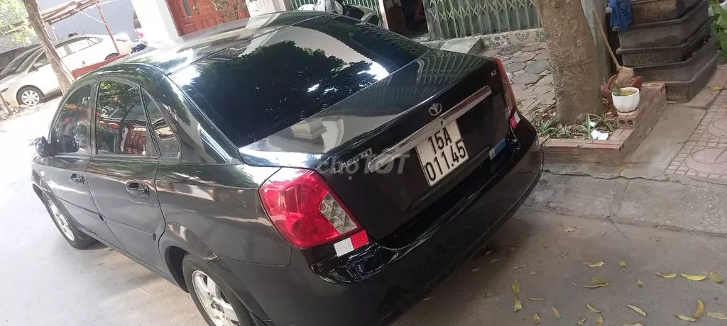 Bán xe Lacetti EX 2009, số sàn, màu đen-4