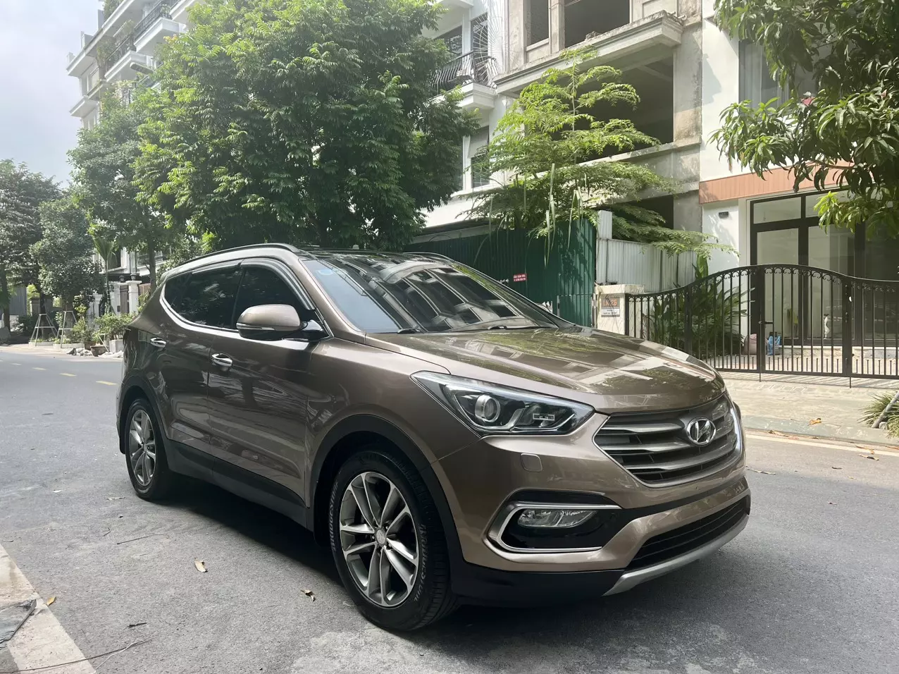 B&#225;n xe Hyundai Santafe 2.2D 2018 m&#225;y dầu-2