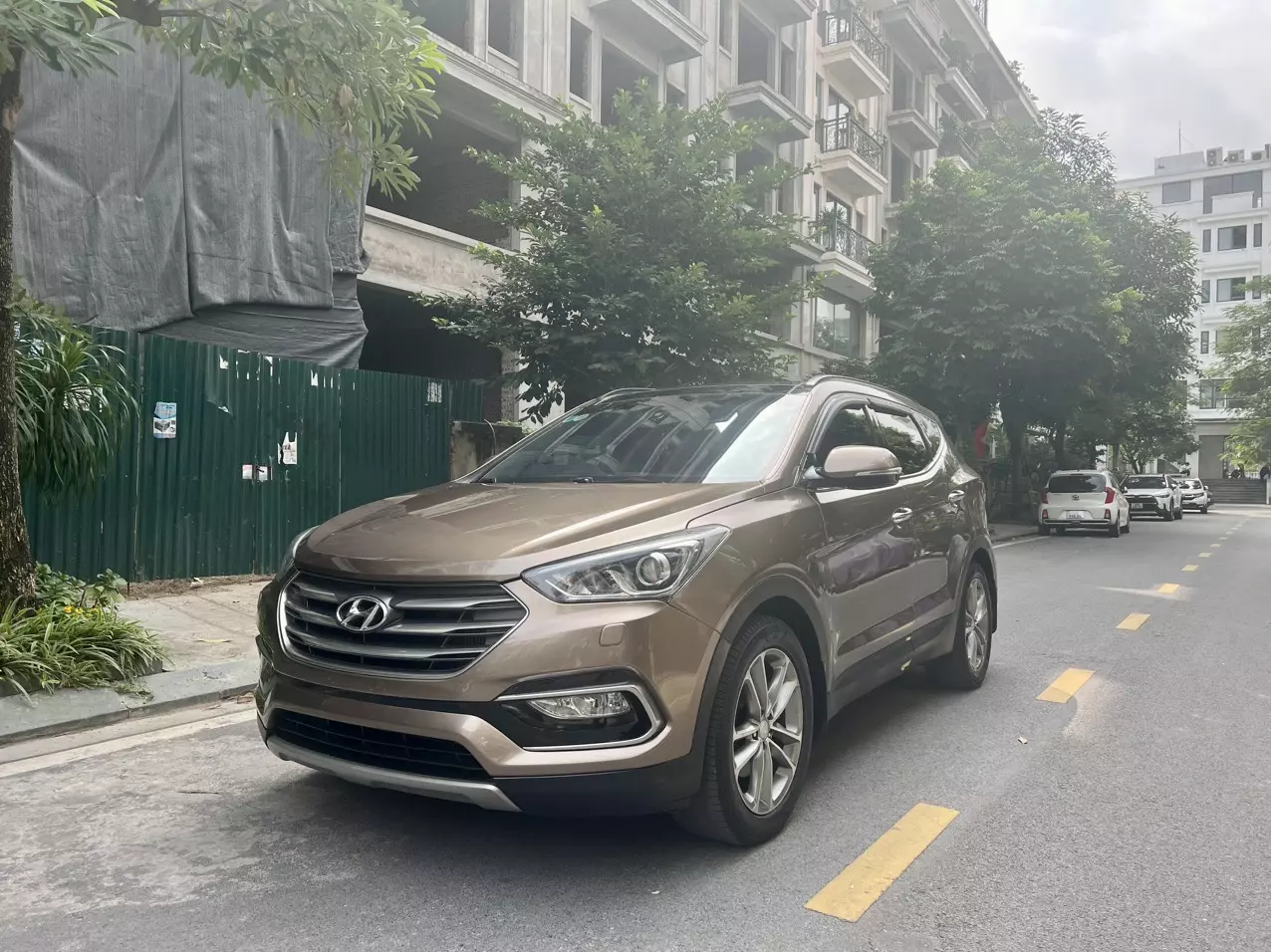 B&#225;n xe Hyundai Santafe 2.2D 2018 m&#225;y dầu-1