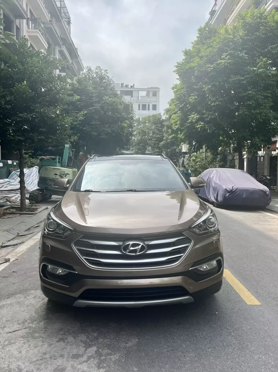 B&#225;n xe Hyundai Santafe 2.2D 2018 m&#225;y dầu-0