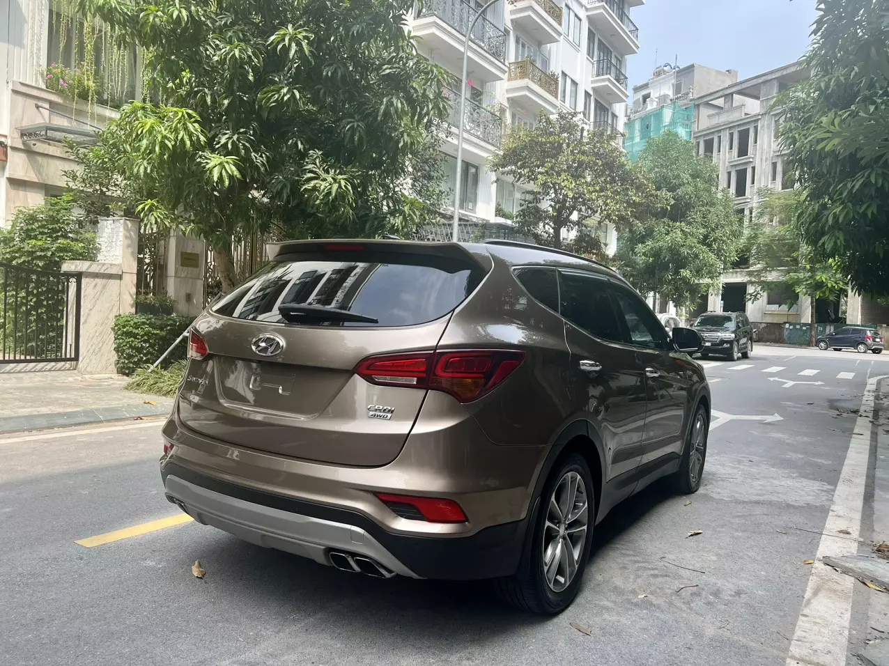 B&#225;n xe Hyundai Santafe 2.2D 2018 m&#225;y dầu-6