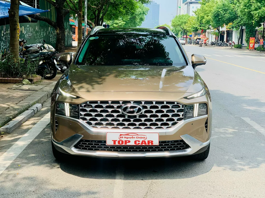 Hyundai Santafe 2.5 Premium sản xuất 2021 bản xăng cao cấp-0