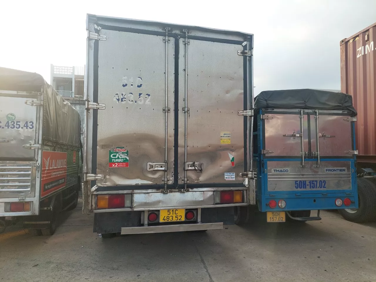 Bán Xe 1T75 hãng HYUNDAI đời 2014 thùng kín -1